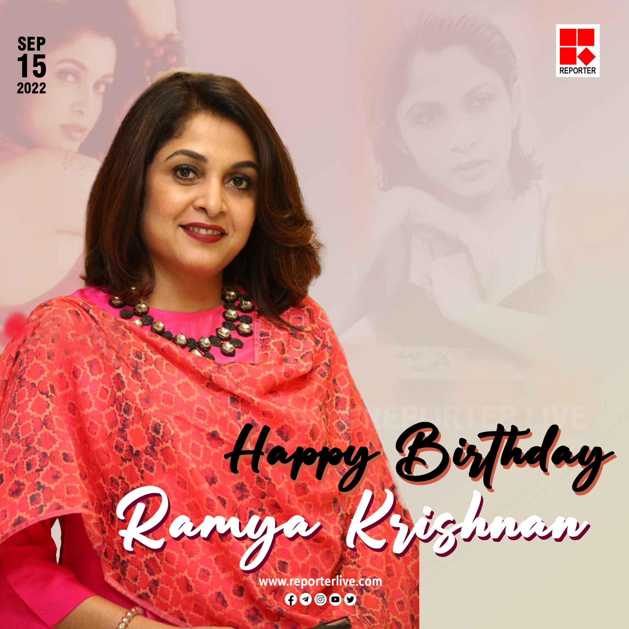 Happy Birthday Ramya Krishnan   