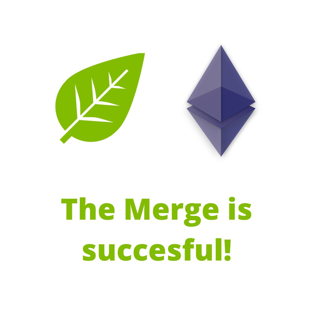 The Ethereum Merge of the Beacon Chain was completed successfully on September 15th, 06:45 AM GMT. Marks the transition to low-energy consumption Proof-of-Stake mechanism - 
durneja.com/the-ethereum-m…