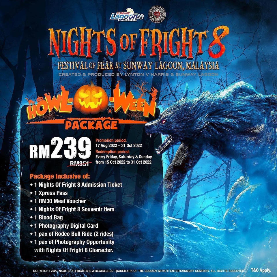 faIiqfahmie's tweet photo. Nights of Fright 8 package prices :/ https://t.co/7HeWzhZBaw