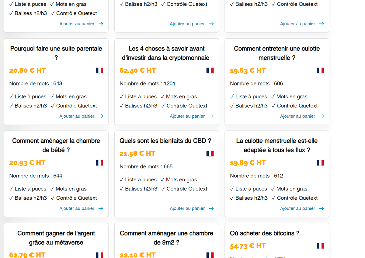 Ça remplie 
#seo