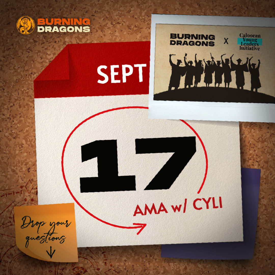 🚨🚨 ATTENTION 🚨🚨

NFTs for SDG4: Quality Education
Sept. 17, 2022

✅Set the reminder x.com/i/spaces/1mrGm… 
✅Reply with your question here 👇🏻 about the upcoming AMA with <a href="/caloocanYLI/">Caloocan Young Leaders Initiative</a>
✅Tag your friends and have a chance to win a Dormant Dragon Egg

#NFTs #NFTGiveaway