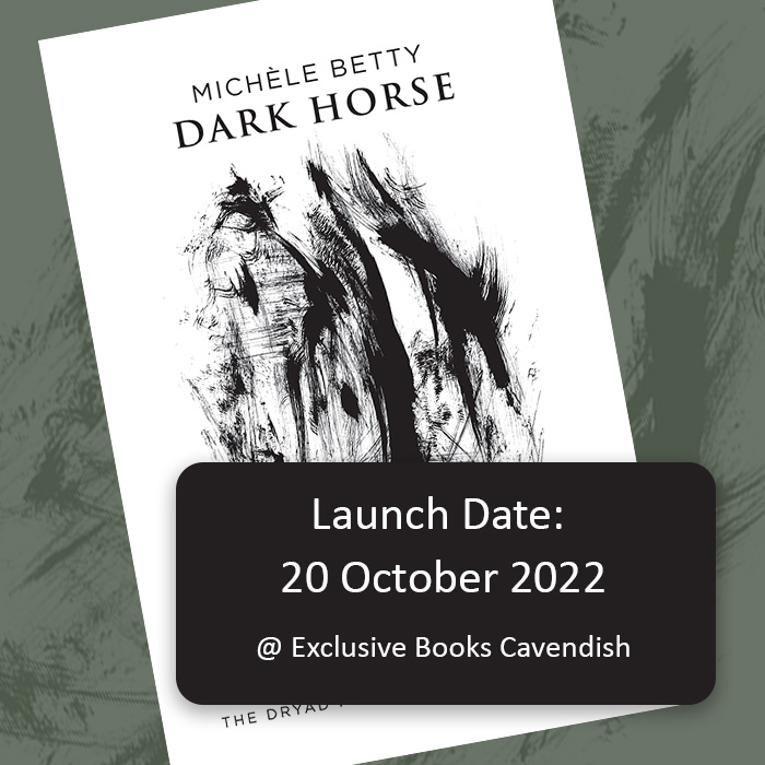 Join us on 20 October for the launch of Michéle Betty's second volume of poetry, Dark Horse. You can also take advantage of our special pre-launch offer and get 25% discount if you purchase two or more books, one of which is Dark Horse. 
#booklaunch #poetry #bookstagram