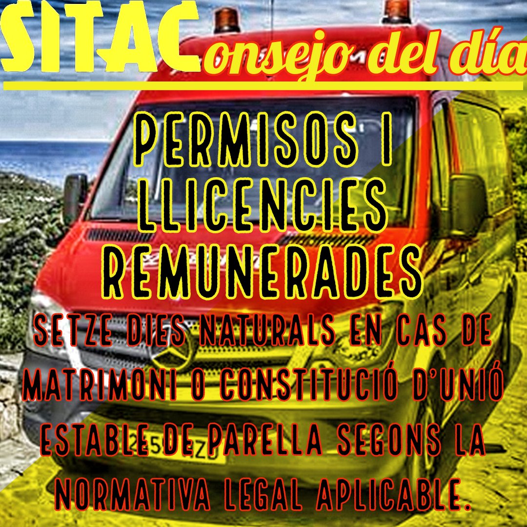 SITACASAC_Falck's tweet photo. Dias de libre disposición remunerados. #emergenciesmediques #tesvisible #ambulancia #emergency #ambulance #firstresponders #ambulanza #family #emergencia #urgencia #emslife #llumsblaus #stopagresionessanitarias #tecnicsenlluita #enfermeriavisible #tescommunity #rotativosazules https://t.co/Yg4J94RptL
