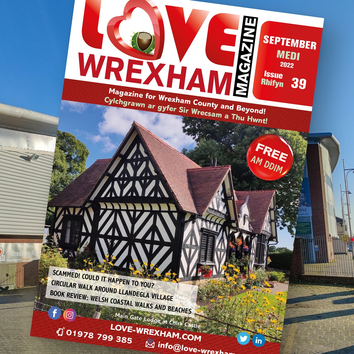 If you haven't been able to find a hard copy of the magazine, enjoy the online version here: love-wrexham.com/2022/09/01/lov… @NWalesSocial @northwalescom #lovewrexham #magazine #business #advertising #marketing