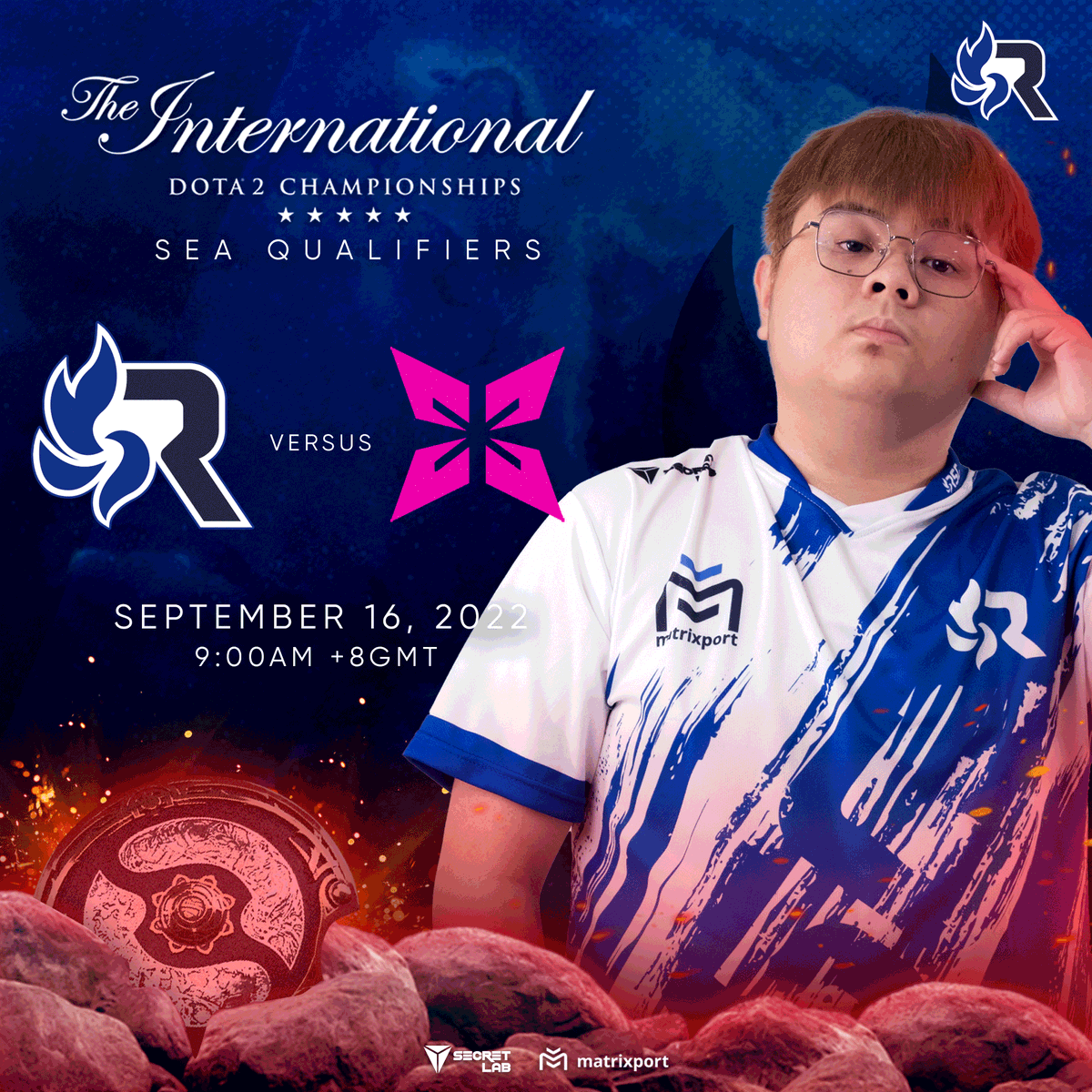 Time for Lower Bracket matches, We will face XERXIA tomorrow at 9:00AM! Wish us luck, Raiders!
#GGRSG #Dota2