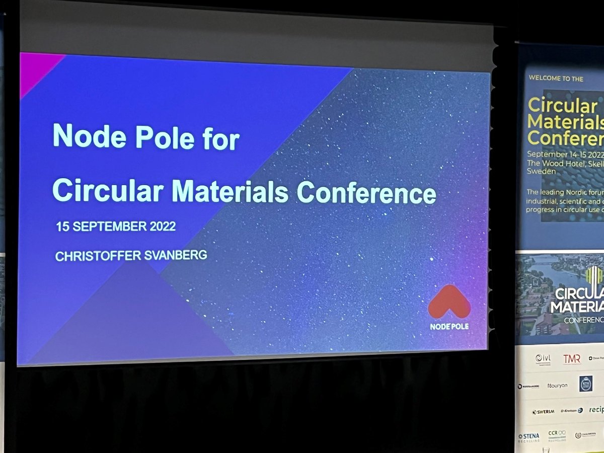 Circular Materials Conference September 14-15 2022 tweet media