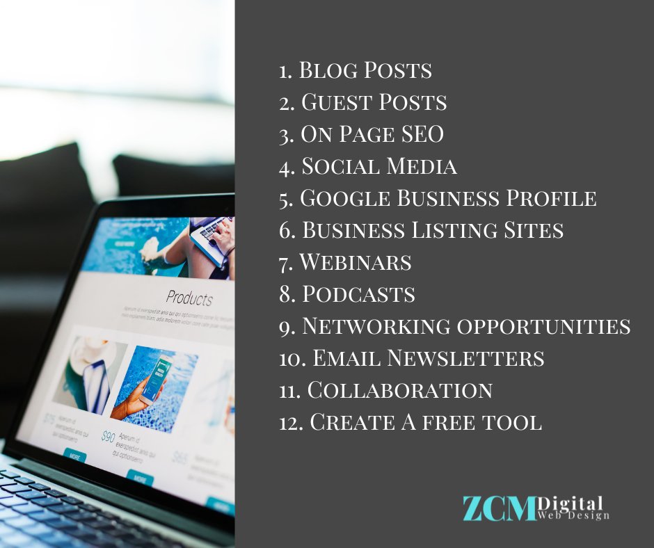 ZCMDigital's tweet photo. 12 FREE ways drive traffic to your #website #seo 
learn more
https://t.co/35AhYg7mI3 https://t.co/JtjVv7QS51
