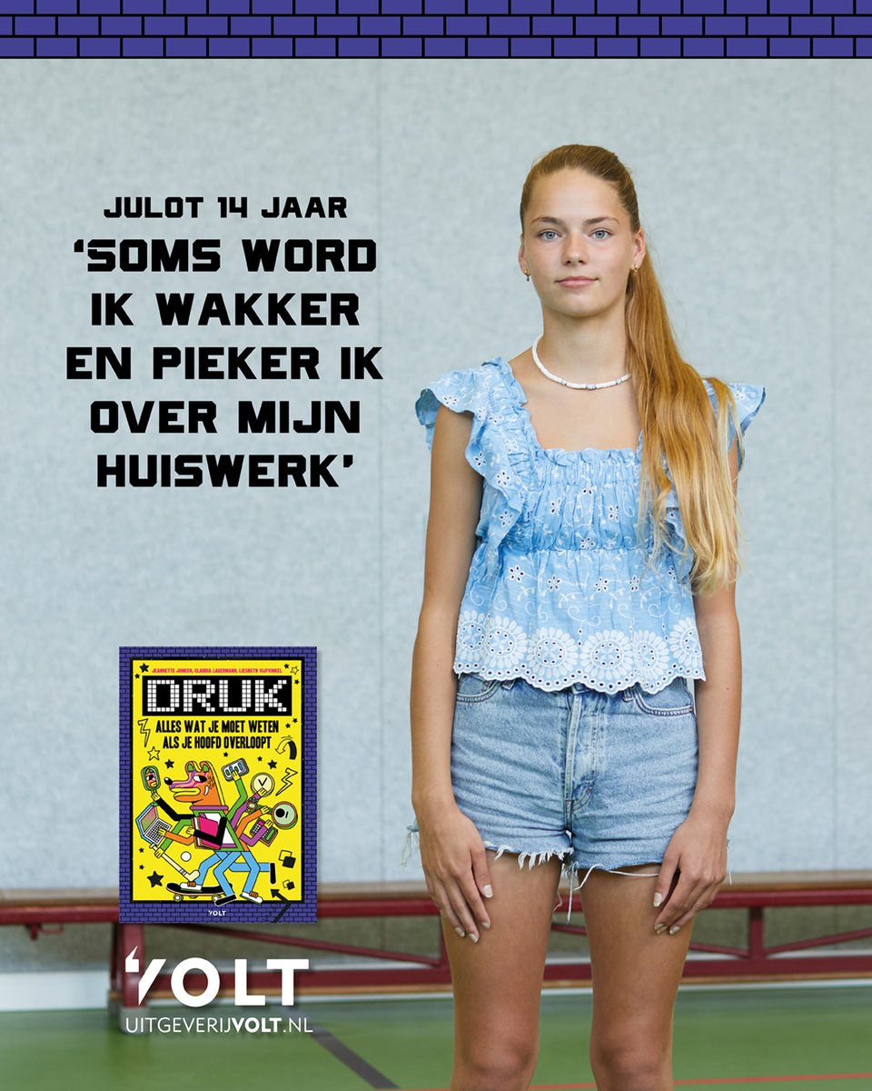 Het aantal meisjes met psychische problemen is sinds 2017 fors toegenomen, blijkt uit een onderzoek. De druk die middelbare scholieren ervaren van schoolwerk is verdubbeld, naar 45%. 

In Druk vertellen jongeren hoe zij druk ervaren en hoe ze daarmee omgaan. #druk #firmafluks