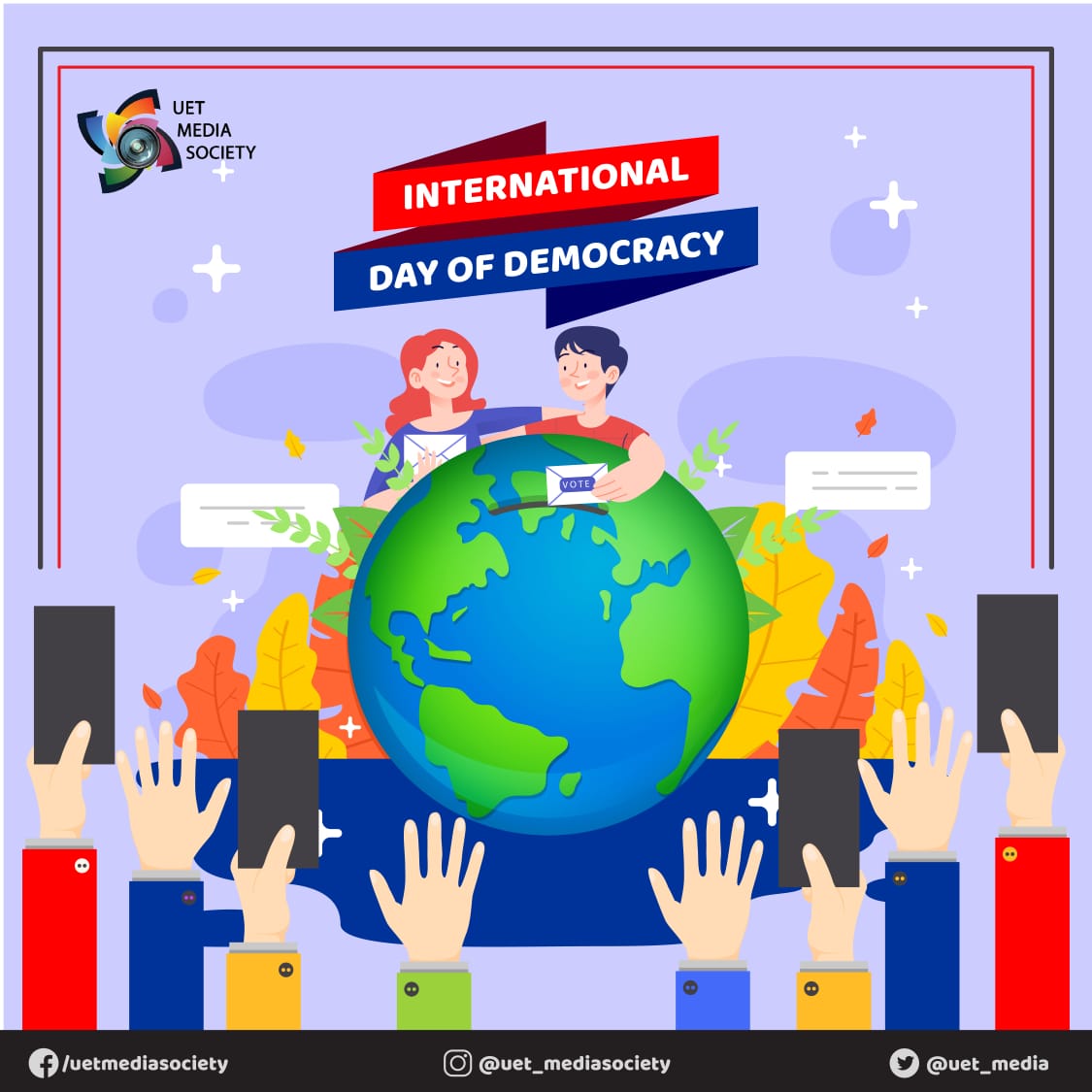 uet_media's tweet photo. #democracy #democracyday https://t.co/4x1U9fMBSn