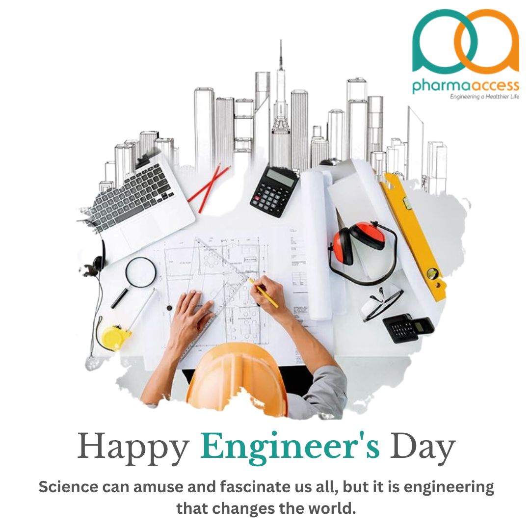 pharma_access's tweet photo. Happy Engineer’s day to all engineers from the massive engineering team of @pharma_access.
Our team of subject matter experts are the true pillars behind the success of design and engineering of Pharmaceutical Facility. 

#EngineersDay #HappyEngineersDay #Technology #Techworld https://t.co/7Ca8DD2i2g