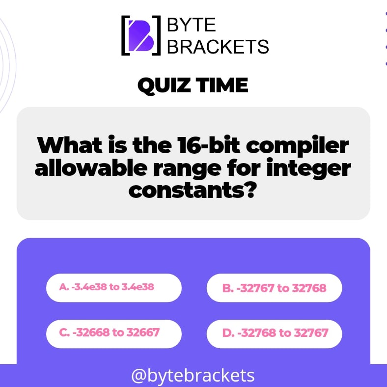 bytebrackets's tweet photo. Do you know 🤔
Follow @bytebrackets for more related content.
#datastructures #datastructuresandalgorithms #trending #bytebrackets #webdevelopment #fullstackdeveloper #html #codingmemes #programmingmemes #codıngısfun #games #gamesdeveloper #codingquiz #webdevelopmentusa #usa https://t.co/2A8v0DD6he