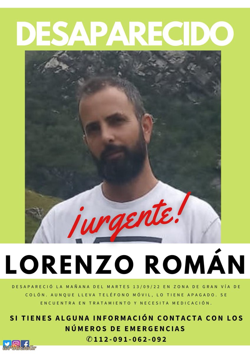 anakas86's tweet image. Seguimos buscando a nuestro amigo #Lorenzo en #Granada. Lleva camiseta blanca/beige, pantalón vaquero pirata claro y zapatillas Nike Jordan rojas y negras. Si lo veis, hacedle foto, es importante. Difusión por favor. @ideal_granada @granadahoy @PoliciaGr