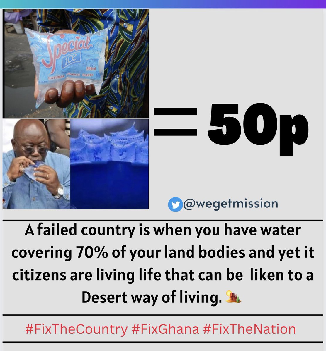 WeGetMission's tweet photo. Its not a JOKE anymore!!!  
RT
#Tv3NewDay #DaybreakHitz #JohnniesBite Nana Addo #FixTheCountry #JoySMS #Kuffuor @thenanaaba @berlamundi @gyaigyimii @Bridget_Otoo @MrHaglah @andydosty @Anita__Akuffo @Opresii @kwadwosheldon @3NewsGH @Joy997FM @Citi973 @CitiTVGH https://t.co/dH50alNFuF