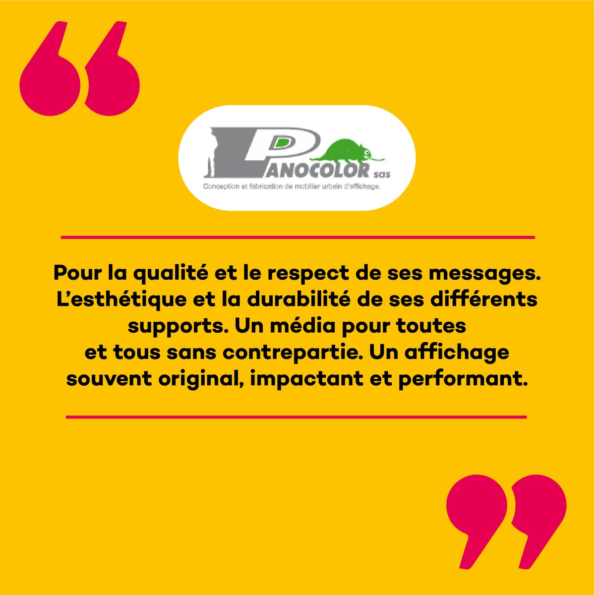 OnlyOoh's tweet photo. 🔎Zoom Partenaires🔎
Aujourd’hui, Panocolor nous en dit un peu plus sur : L’affichage extérieur, un média responsable ?
Pour avoir l’occasion de les rencontrer, inscrivez-vous !
👉 https://t.co/C7Olt3rk3Y
#OnlyOOH #événement #OOH #affichage #annonceurs #association https://t.co/NObQLVhnum