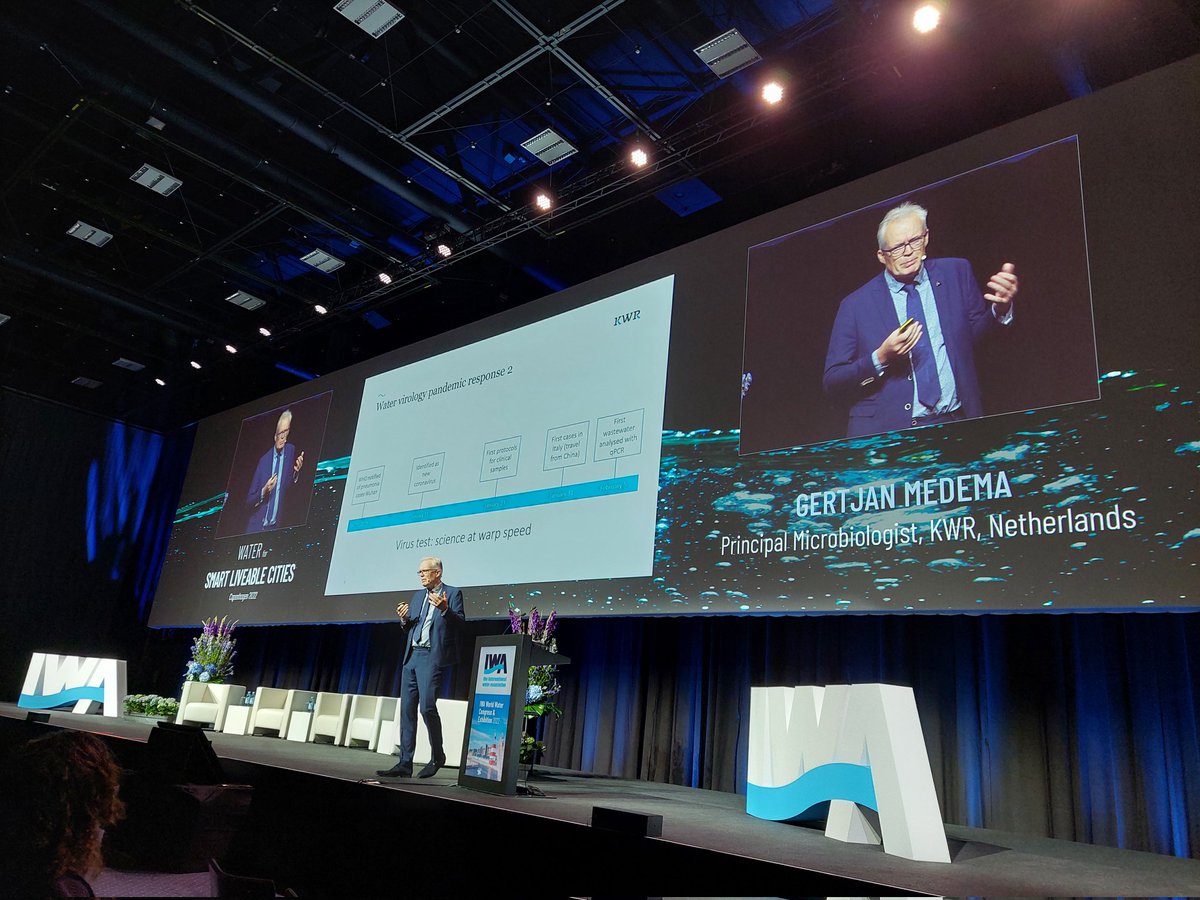 Dragan Savic (@h2odragansavic) on Twitter photo "Virus test: Science at warp speed" or how the world of science responded to the pandemic. Gertjan Medema and the <a href="/KWR_Water/">KWR Water Research Institute</a> team were the first to test wastewater for #COVID19 virus.
<a href="/IWAHQ/">International Water Association</a> keynote
#KWRandFriends "Virus test: Science at warp speed" or how the world of science responded to the pandemic. Gertjan Medema and the <a href="/KWR_Water/">KWR Water Research Institute</a> team were the first to test wastewater for #COVID19 virus.
<a href="/IWAHQ/">International Water Association</a> keynote
#KWRandFriends