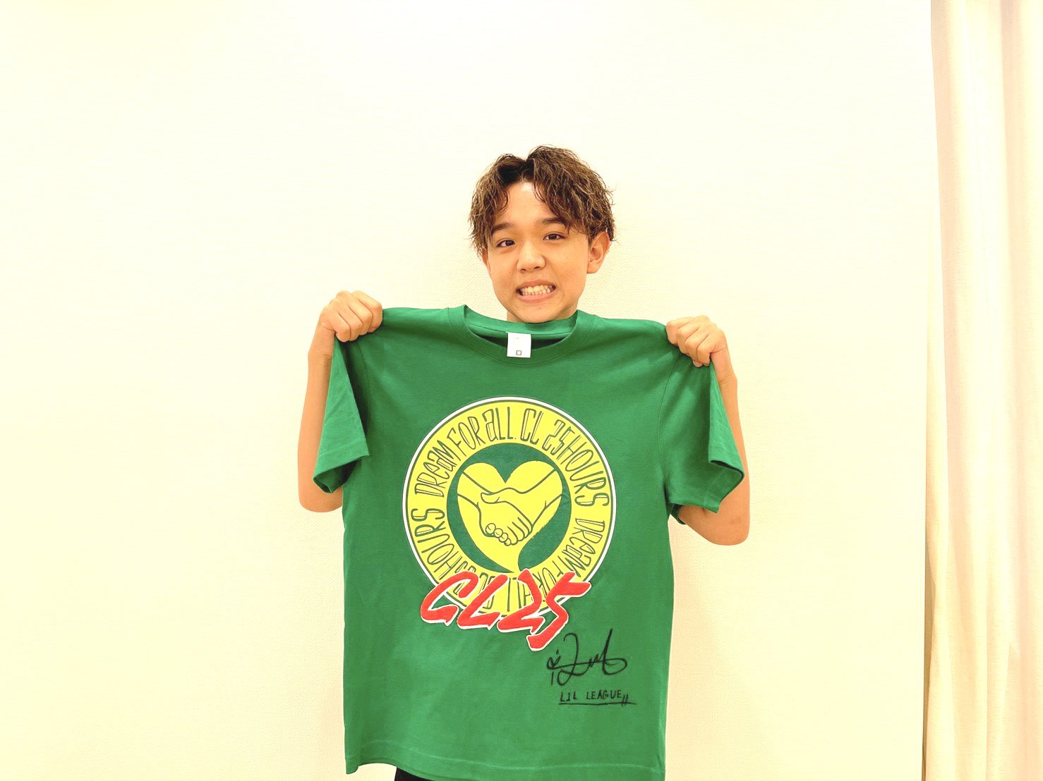 LILLEAGUE リルリーグ　サイン入りTシャツ LILLEAGUE リルリーグ サイン入りTシャツ LILLEAGUE リルリーグ