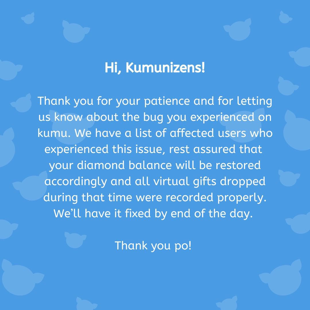 ⚠️ UPDATE ⚠️

Inform your friends who are affected. Salamat Kumunizens! 🙌🏻