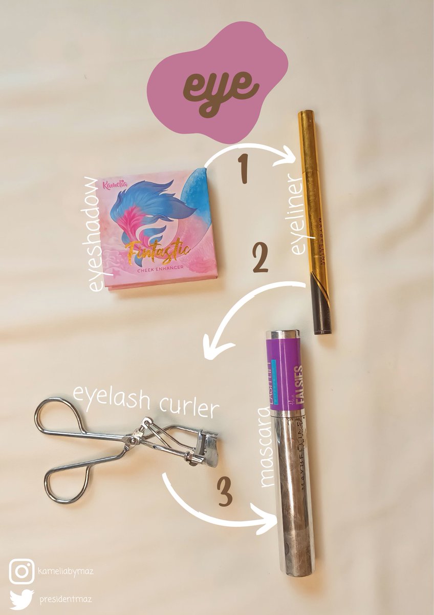 presidentmaz's tweet photo. cara makeup step by step for beginner https://t.co/rjooM0Fzfb
