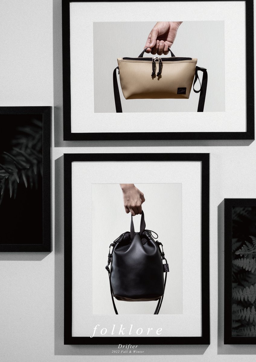 DrifterUSA1977's tweet photo. Fake Leather Collection #drifter #bag #essentialpouch #nylon #simple #easystringpouch #utilitypack #Shoulderbag #folklore #autumn #winter #ships #unitedarrows #beautyandyouth #greenlabelrelaxing #freaksstore #journalstandard #urbanresearch #relume #roundshoulderbag https://t.co/7cZADEj9wa