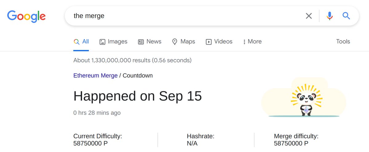 Shoutout to <a href="/vdWijden/">MariusVanDerWijden</a> and <a href="/parithosh_j/">parithosh | 🐼👉👈🐼</a> (among tens or hundreds more), you guys made today happen.✨