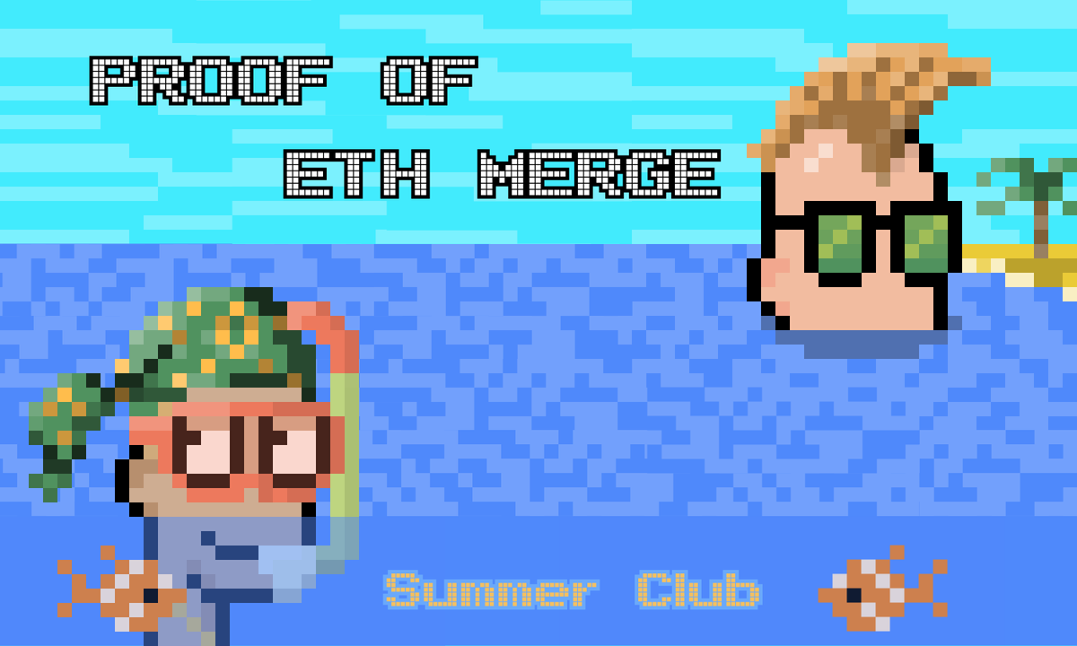 0xSummerClub's tweet photo. Proof of ETH merge. 

Congrats @VitalikButerin 

#EthereumMerge #ethmerger #ethmergeart #NFTs #NFTCommuntiy #SummerClub https://t.co/6ALRDump4z