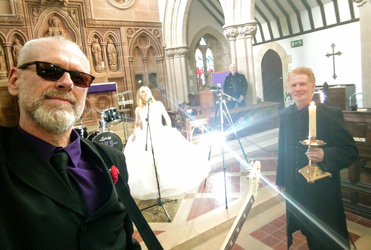 VioletSigns's tweet image. Shooting the video for Colours last night.