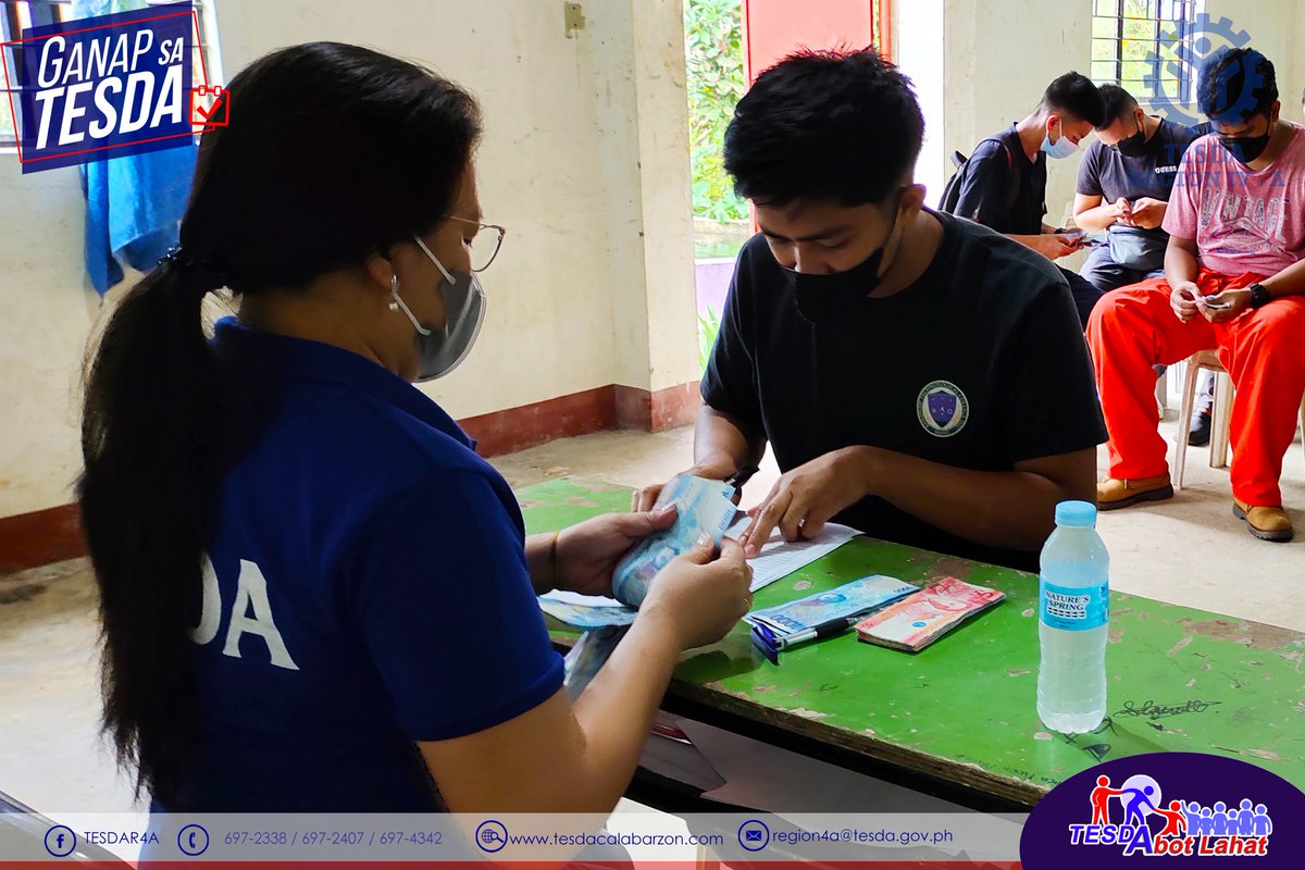 TESDA on Twitter "Masayang tinanggap ng mga scholars ang kanilang