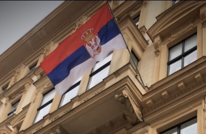 SRBinOSCE's tweet photo. Today we mark the Day of Serbian Unity, Freedom and the National Flag. Eternally grateful to our ancestors for this historic date, we proudly flying the Serbian tricolor 🇷🇸 #Serbianunityday #Дансрпскогјединства https://t.co/SZl3nsLXYn
