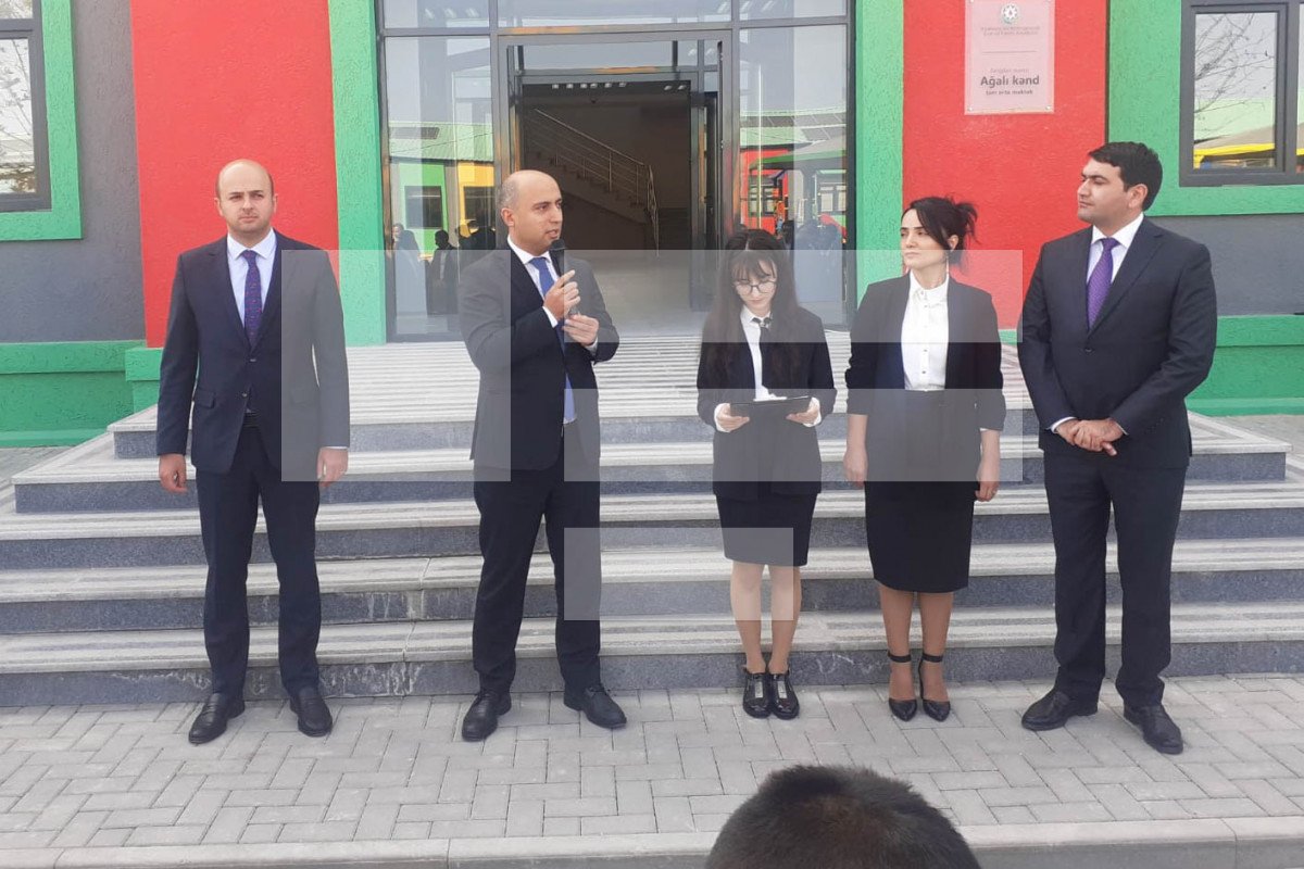 ireli_pu's tweet photo. After 29 years, classes have started for the first time in the #Aghali village secondary school of #Zangilan district, which was freed from the #occupation of #Armenia. 

#hərşeyVətənüçün #ireli2022 🇦🇿 https://t.co/35TUGUdL4c