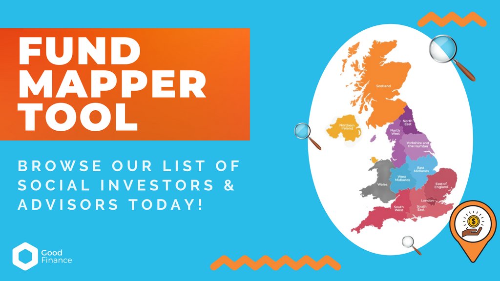 Browse our list of over 150 social investors, advisors and funds to find the organisation that is best-suited to your values. 

Try our Fund Mapper tool today 👉 
goodfinance.org.uk/investors-advi… 

#SocialInvestors