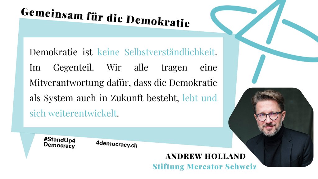 Happy #DemocracyDay! #Demokratie ist ein kostbarer Zustand geworden - wir müssen uns gemeinsam für ihren Erhalt einsetzen! Deswegen empfehlen wir dir @Camp_Demokratie: Hier findest du über 70 Demokratie-Aktionen, die heute stattfinden: campusdemokratie.ch/ueber-uns/ 
#SwissDemocracyDay