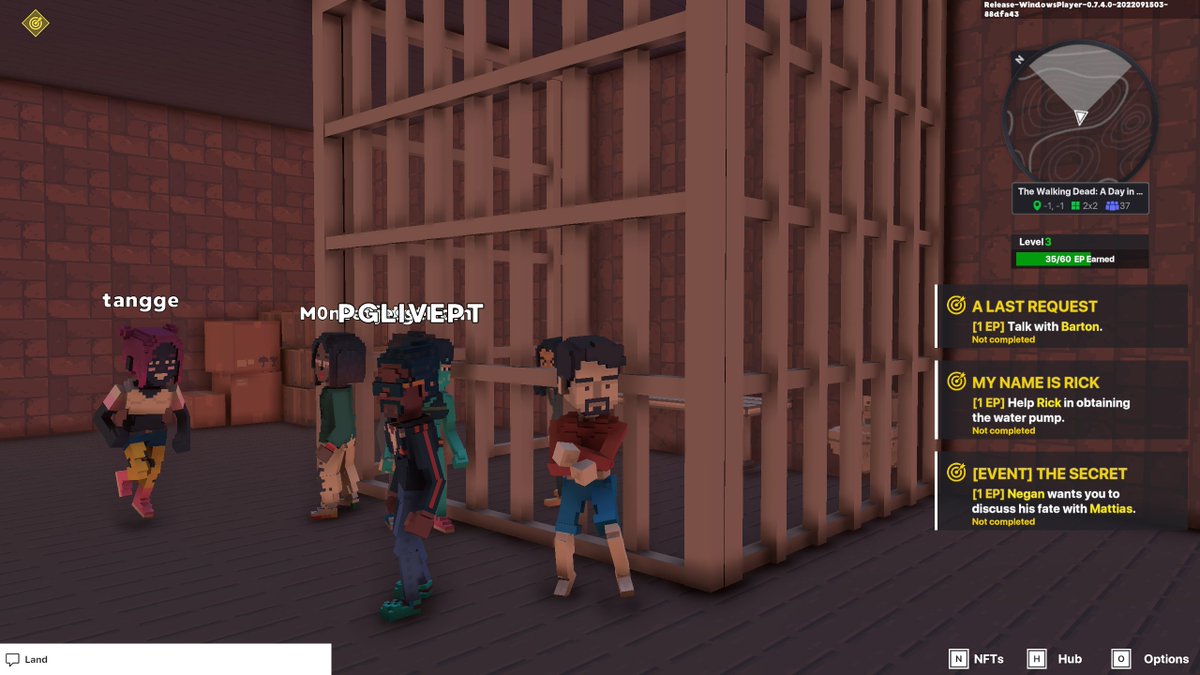 mina_haruki's tweet photo. @TheSandboxGame @TheWalkingDead I just participated in the #SandboxAlphaS3Giveaway for a chance to win 500 SAND! Found Negan in Alexandria, check out my screenshot below!
👇 https://t.co/f6bWRYWM8E