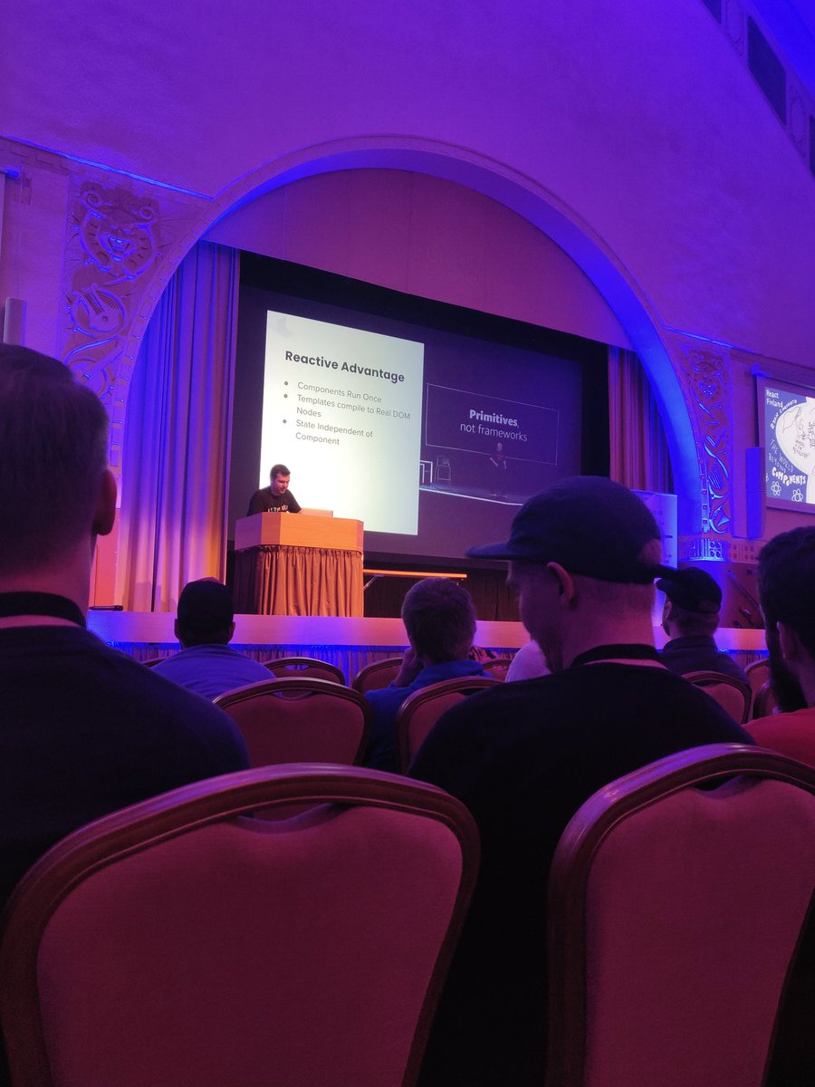 _ealch's tweet image. The world beyond Components by @RyanCarniato #reactfinland #solidjs