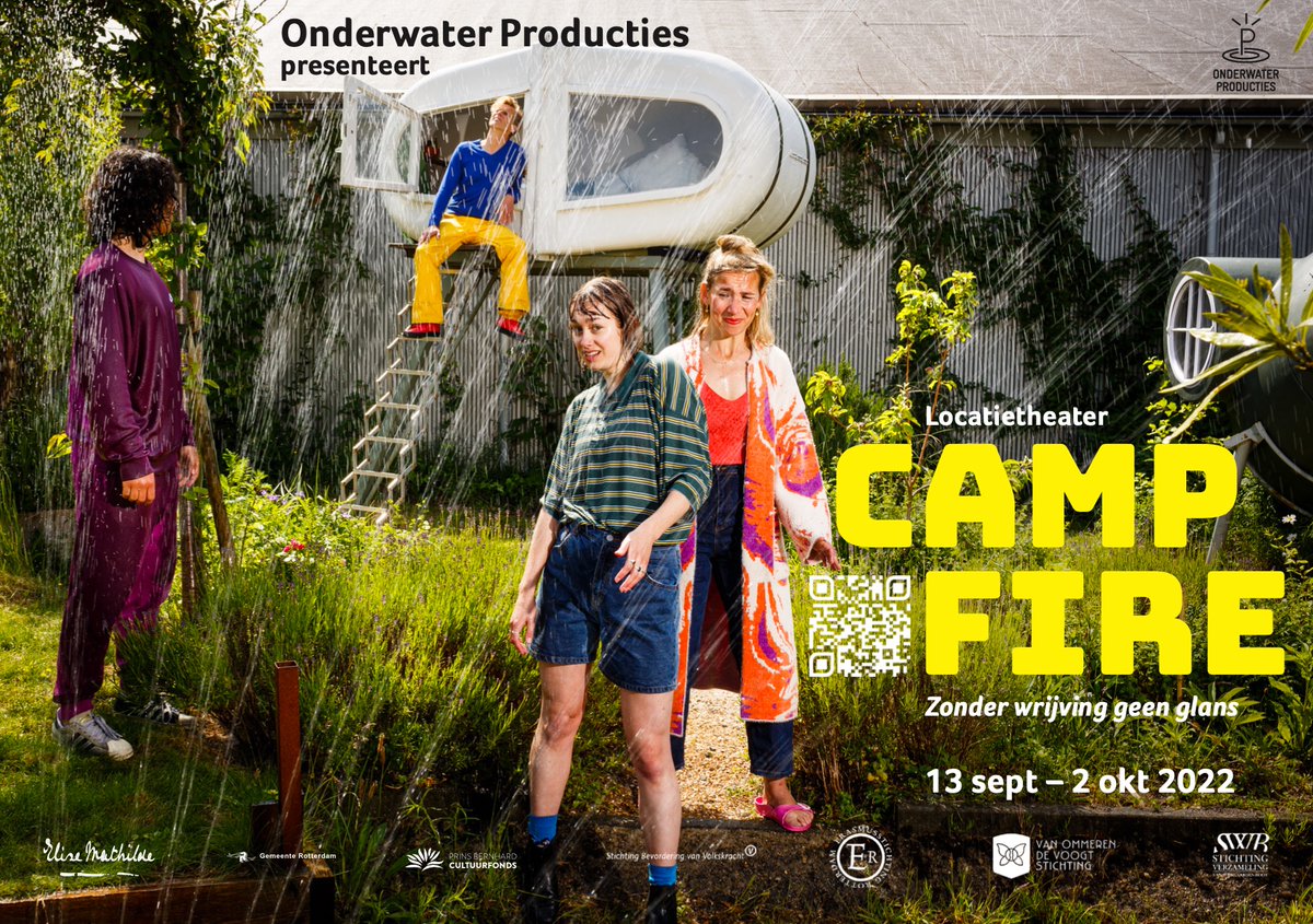 Vanavond uitverkochte première CAMP FIRE! Ontregelende voorstelling over polarisatie.  Te zien tot 2 oktober. Concept <a href="/OnderwaterProd/">OnderwaterProducties</a> Regie <a href="/joepvandergeest/">Joep van der Geest</a> Script <a href="/EnverHusicic/">enver</a>. #polarisatie #cultuur #Rotterdam