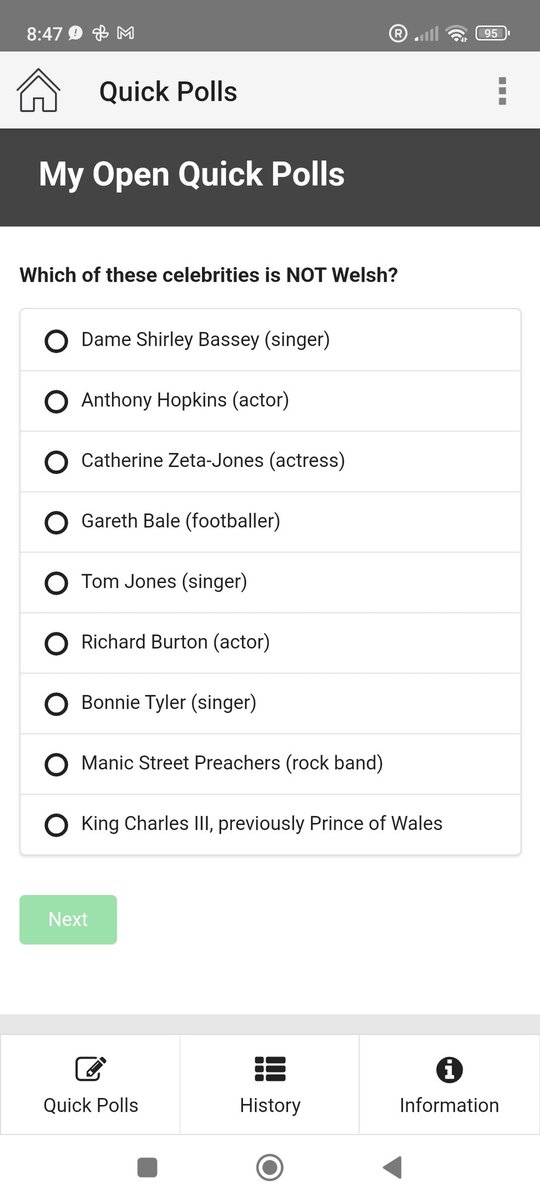 Check the #igelu2022 conference app: a quick poll about Welsh celebrities is running... 😉