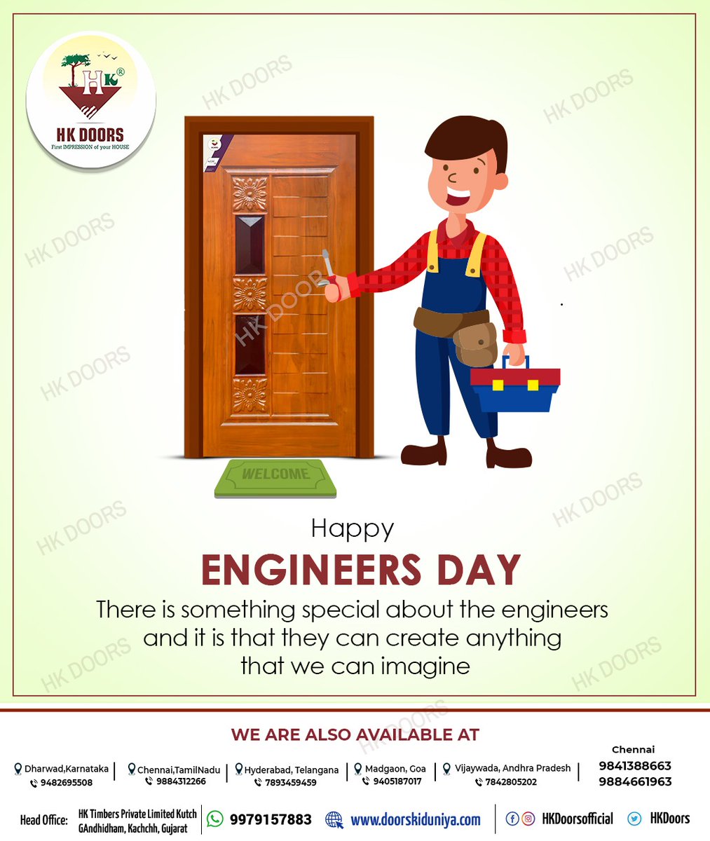 HkDoors's tweet photo. Science is discovering the essential truths about what exists in the Universe, engineering is about creating things that never existed

#hkdoors #EngineersDay https://t.co/QuFuuidqwo