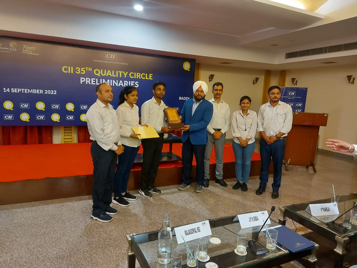 Happy and Proud to  win <a href="/CII_IQ/">CII Institute of Quality</a> 35th Quality Circle Preliminaries #roopautolife #roopautokijai #ciiawards #qualitycircle 
Now let's prepare and win  the big one...
Congratulations IMT Manesar I plant
#milestogo #roopautoimt #roopautomanesar