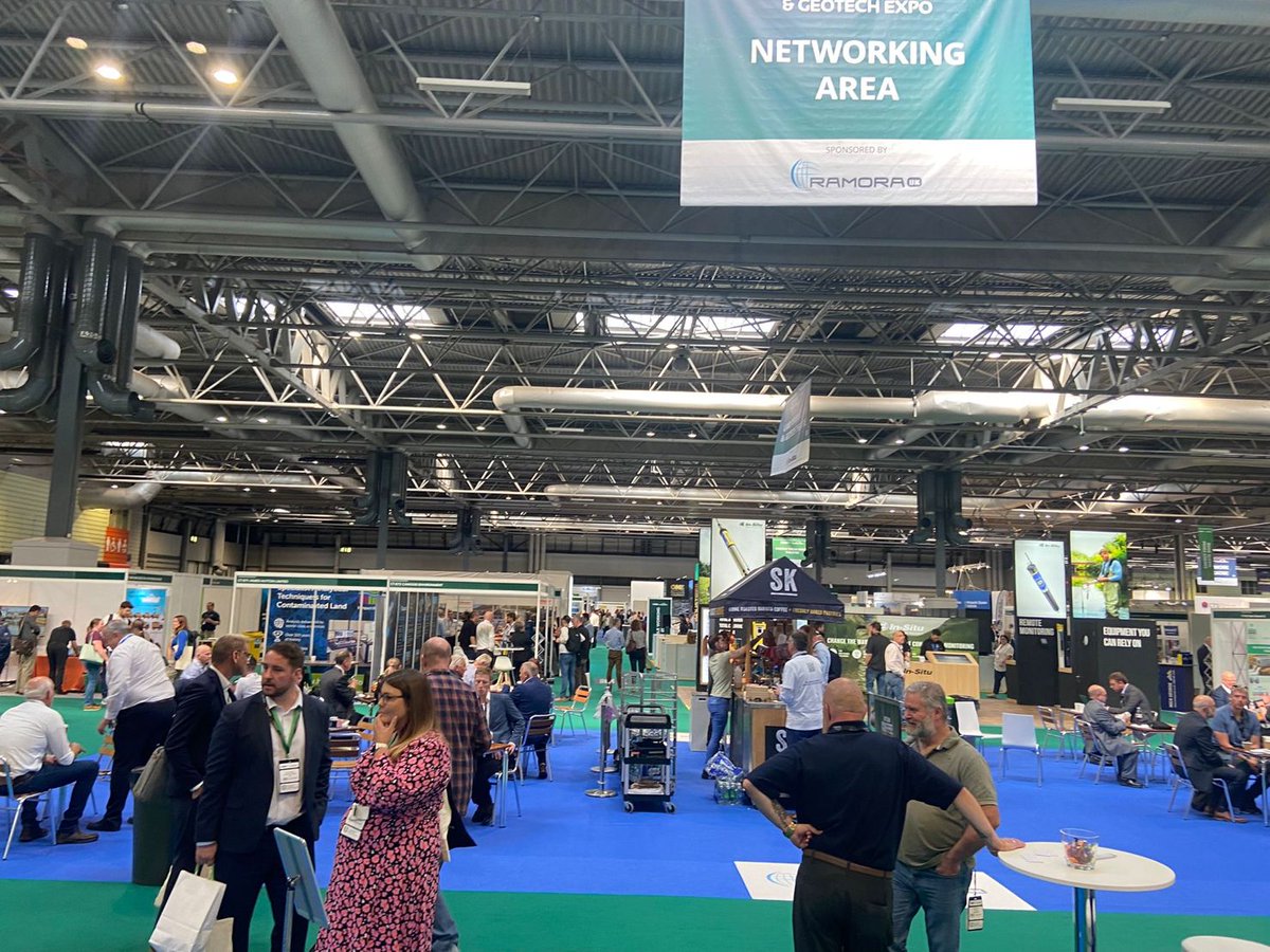 ATGgroup's tweet photo. We are at the NEC In Birmingham this week visiting the  @ContaminationEx 

Fantastic networking opportunities and lots of interactive stands this year, though we think some people might be having a bit too much fun! 🏎

#contamination #geotech #birmingham #environmental https://t.co/iZTYddTljw