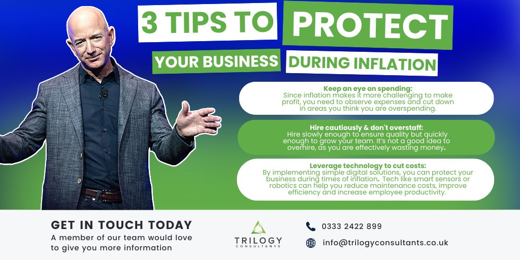 With #inflation worsening, it's important that you are taking the best possible steps to protect your business 🛡️