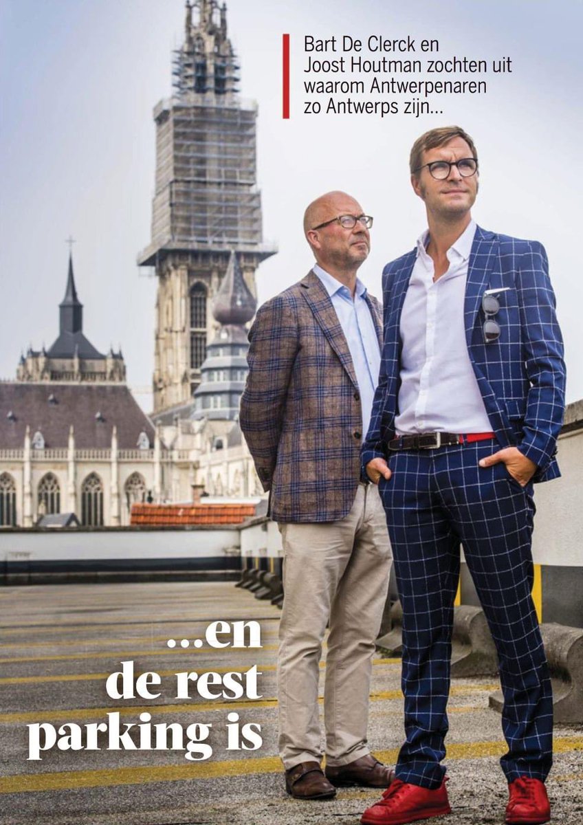 bartdecl's tweet photo. Ondertussen weeral 3 jaar geleden dat ik samen met mijne maat @joosthoutman in de krant stond @gva #DeRestIsParking https://t.co/FBgpkQKPW1