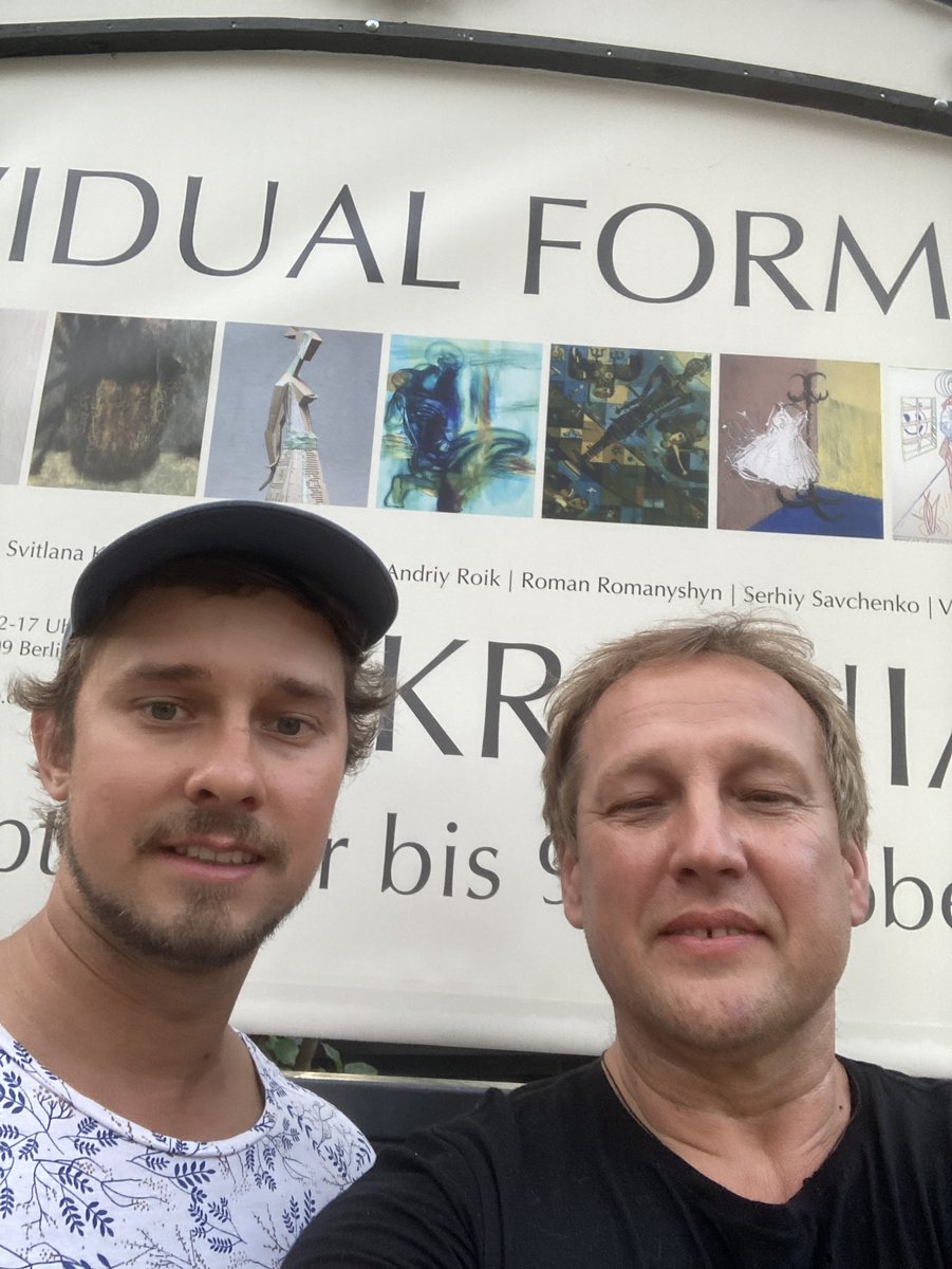 savchenkoserhiy's tweet photo. Opening is coming! "Individual formats.Ukrainians."10 Ukrainan artists, my great friends and colleagues I proud to expose with, in incredible art space  @GaleriMutterFourage  Berlin-Wansee , Today at 17.00  we are start. Welcome!!    #berlinartweek #saveukraine @savchenkogallery https://t.co/cgJN9u56Cd