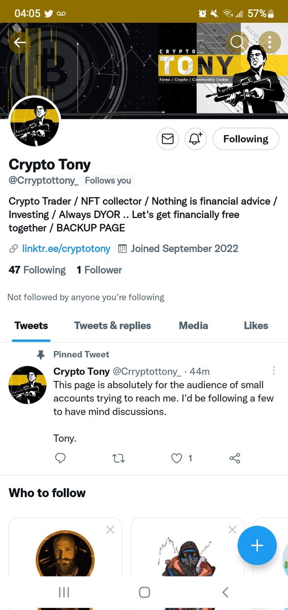 marcsarr1's tweet photo. @CryptoTony__ Oh u have 2 account ? https://t.co/GsJteKzX2a