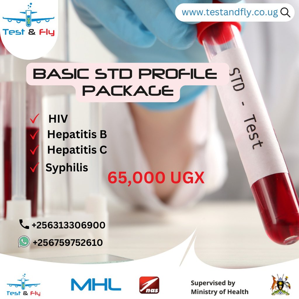 testandfly's tweet image. Sexually transmitted diseases do not show signs and symptoms immediately. You need to do the test to be sure of your status. 

#STDs #TestAndFly