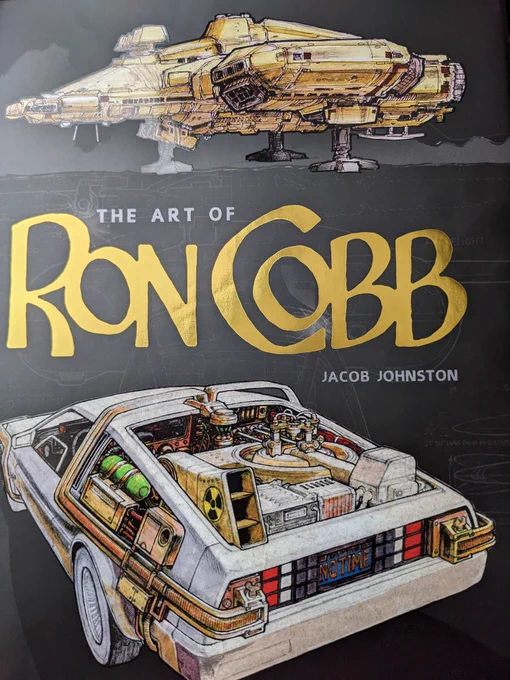Got my copy of "the art of Ron Cobb".
A legendary #conceptartist.
If you are (even vaguely) interested in sci fi or cinema, you have seen his work somehow.
His legacy will remain for the decades to come. 
