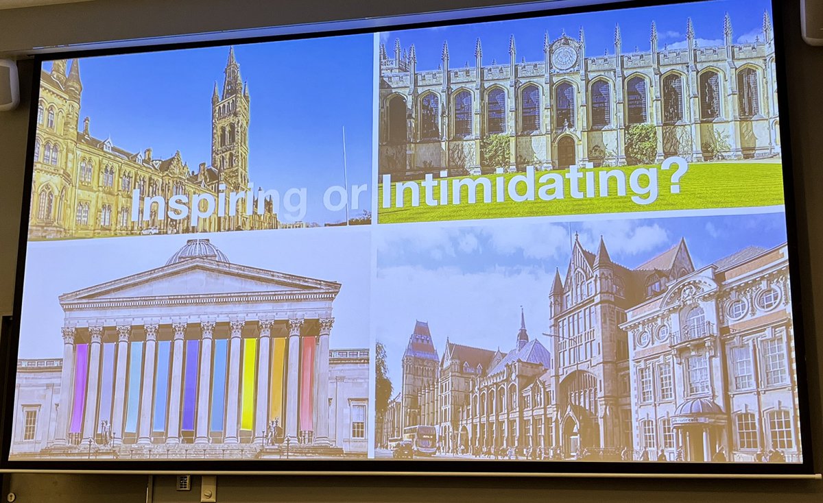 WhittMister's tweet photo. Inspiring or intimidating? In the accelerative thrust of change, is it possible our young learners feel plainly separate from our old ideas of inspirational design? How do we collectively build the new beauty while honoring the beauty of the past? #LearningSpace2022 #futureshock https://t.co/ZcazuV82Ec