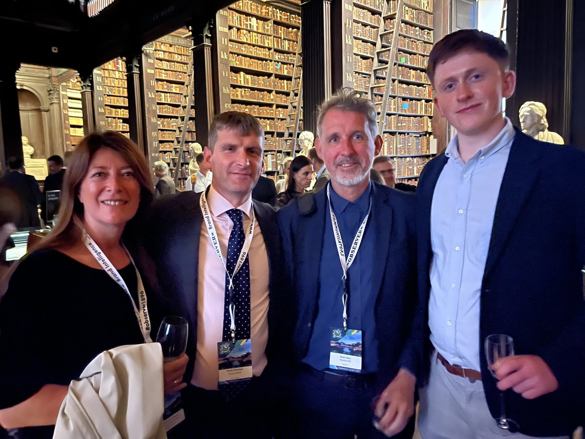 mediamurray's tweet photo. What a night last night at the @_FIBEP GALA dinner in @tcddublin . Thanks to @Onclusive for sponsoring the event and to everyone else who made it a truly special night. Day 2 here we come! #FIBEPWMIC2022 https://t.co/RjX8qASPu1