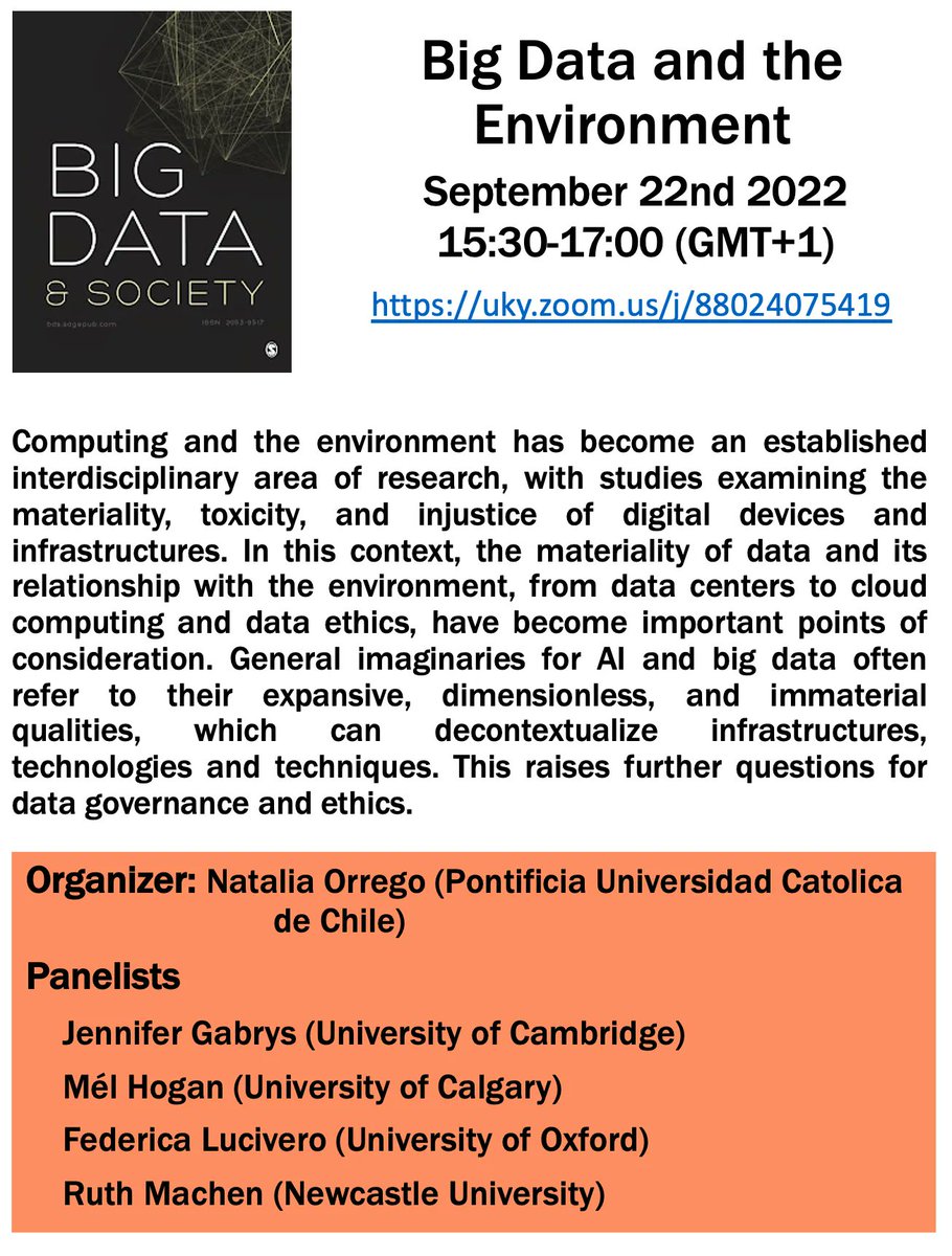 Big Data & Society tweet media