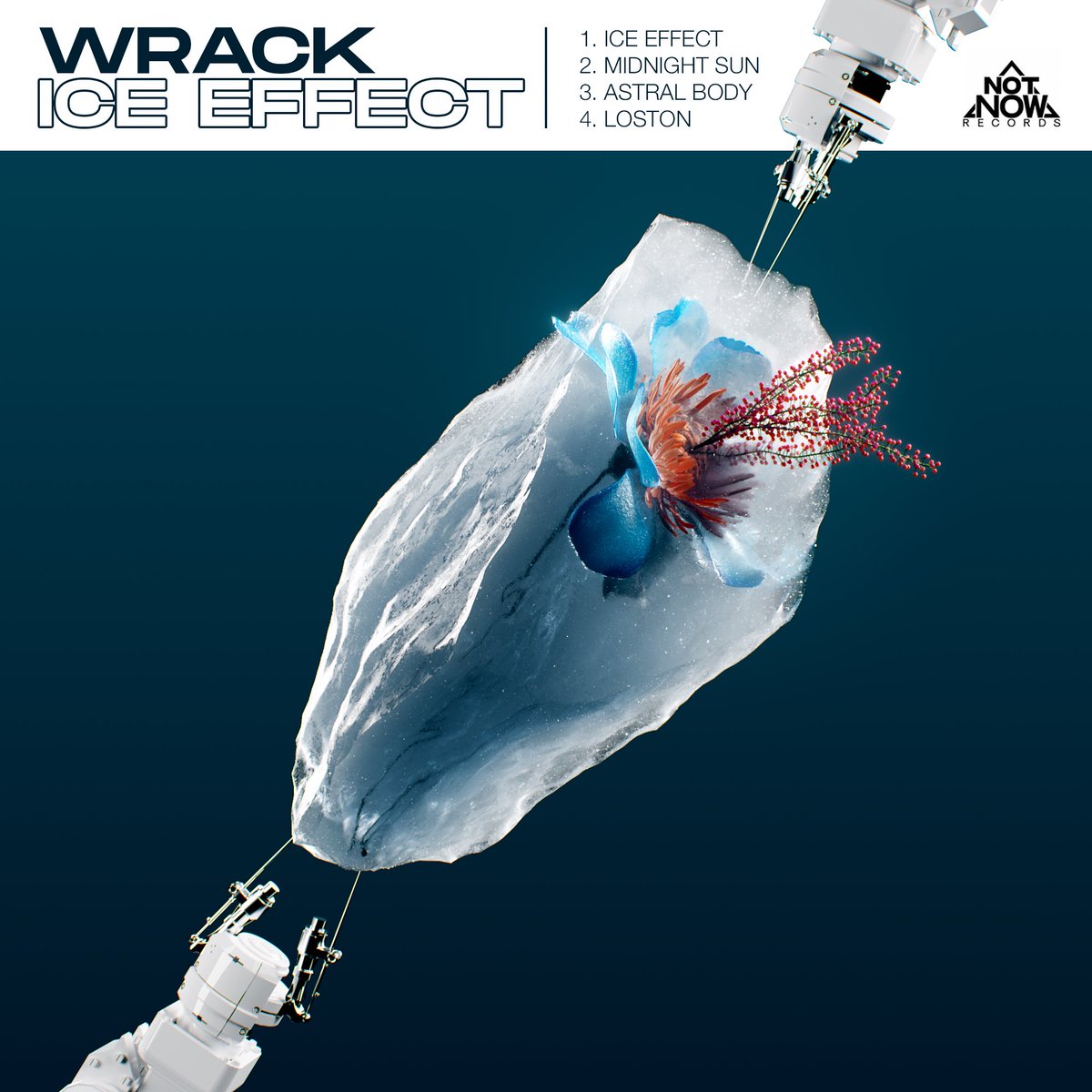 Pre-order now 💎
WRACK - Ice Effect EP [Not Now Records 🇬🇷]
notnowrecords.bandcamp.com/album/ice-effe…

マイメン <a href="/a_key_toe/">Akito</a> の紹介で、10月7日(金)にギリシャのレーベルNot NowからダンスホールのEPをリリースします！Bandcampで先行公開されたLostonはタムや鼓をふんだんに使ったゴルいダンスホールです👹