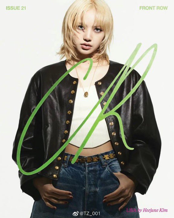 PopBase's tweet photo. BLACKPINK's Lisa stuns for CR Fashion Book. https://t.co/7OFfXQFjKP