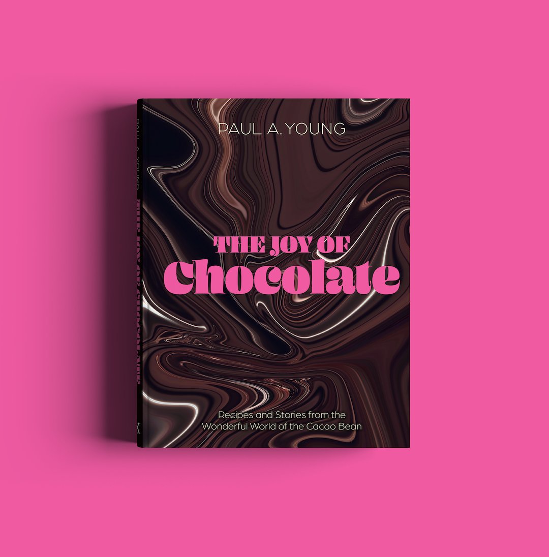 The Joy of Chocolate: Recipes and Stories from the Wonderful World of the Cacao Bean @paul_a_young is out today! Bring the joy of chocolate into your home with fascinating stories, tantalising treats and irresistible creations devised by a world-class chocolatier.